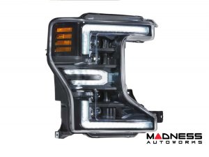 Ford Super Duty LED Headlights - XB Series - Morimoto - White DRL Ford Super Duty LED Headlights - XB Series - Morimoto - White DRL